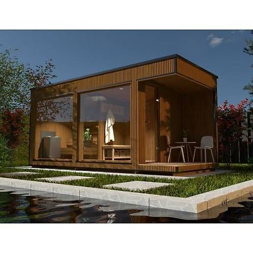 Sauna & Accessori: Luxussauna 2,3 x 5,4 m – Usato da St. Gallen venduto da Spa_at_Home911