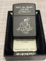 Zippo Feuerzeug, schwarz
