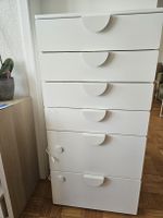 SMÅSTAD / PLATSA commode 6 tiroirs blanc 60x57x123 cm