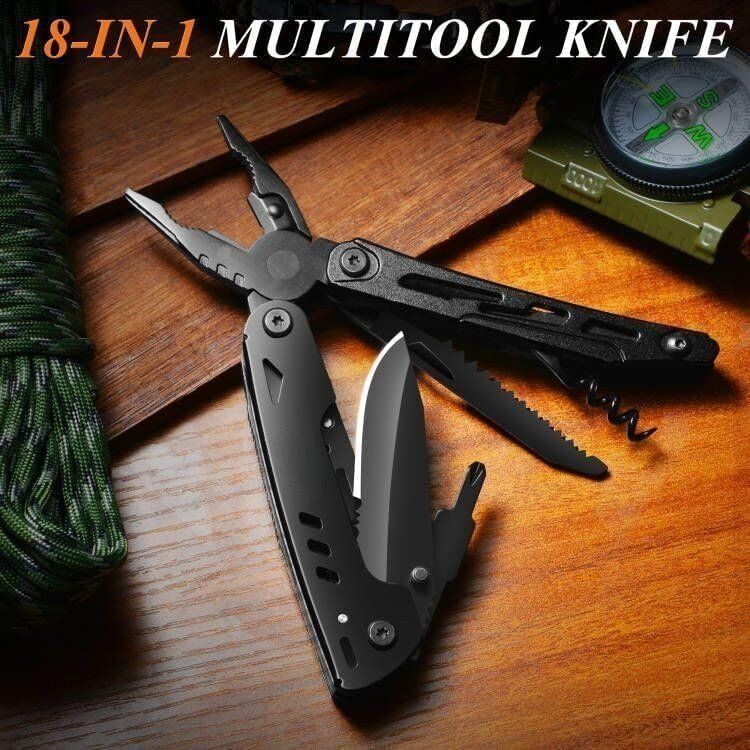 Tutti gli attrezzi: Multitool 18in1 Taschenmesser Zange Säge Schere mit Etui – Nuovo e nell'imballaggio originale da Zürich venduto da jasminleut 1