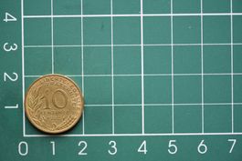 währung francaise 10 centimes 1982