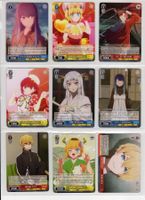 9 japanische Weiss Schwarz Karten aus der Serie Oshi No Ko