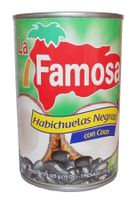 La Famosa - Habichuelas Negras con Coco 425g