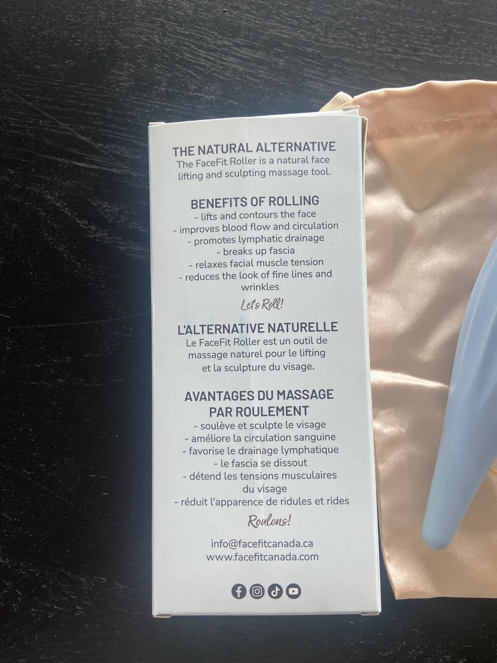Gesichtspflege: Facefit Roller von Facelift Canada – Gebraucht aus zürich von tobianne2003 2