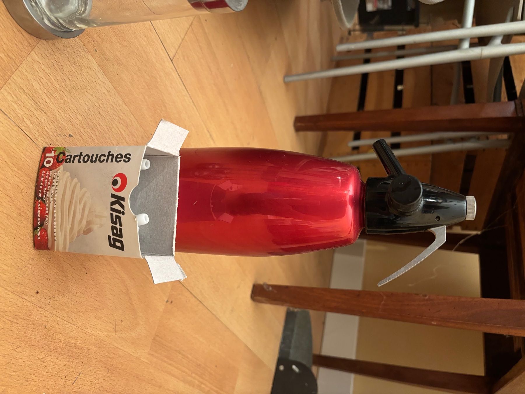 Cucine complete: Siphon à chantilly avec capsules – Usato da Wavre venduto da margot0210 6