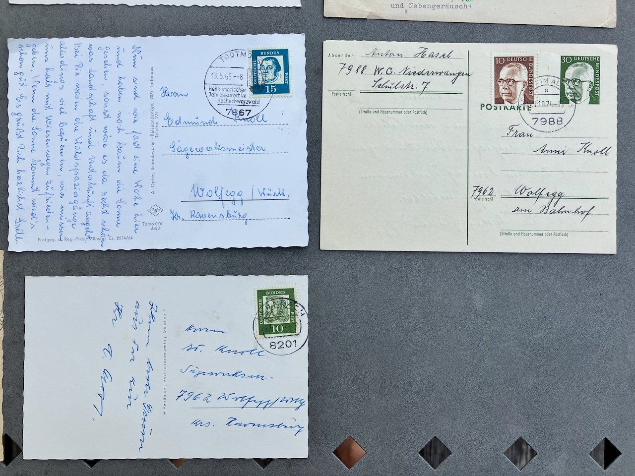 Cartoline postali: Deutschland - 15 Ansichtskarten 1949-82 – Usato da Nesslau venduto da andi_hon 4