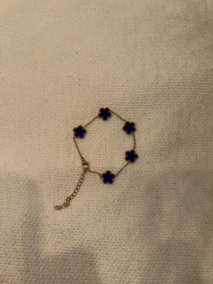 Catenine: Armkette Gold / Blau – Nuovo (secondo la descrizione) da Nebikon venduto da karin.5
