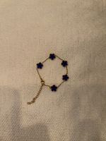 Armkette Gold / Blau