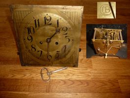 antikes Uhrwerk CB  12401 31  Standuhr