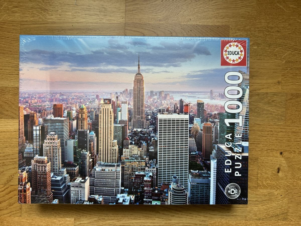 Educa Puzzle: Educa Puzzle Midtown Manhattan New York 1000 – Nuovo e nell'imballaggio originale da Erlinsbach SO venduto da Chregu_83