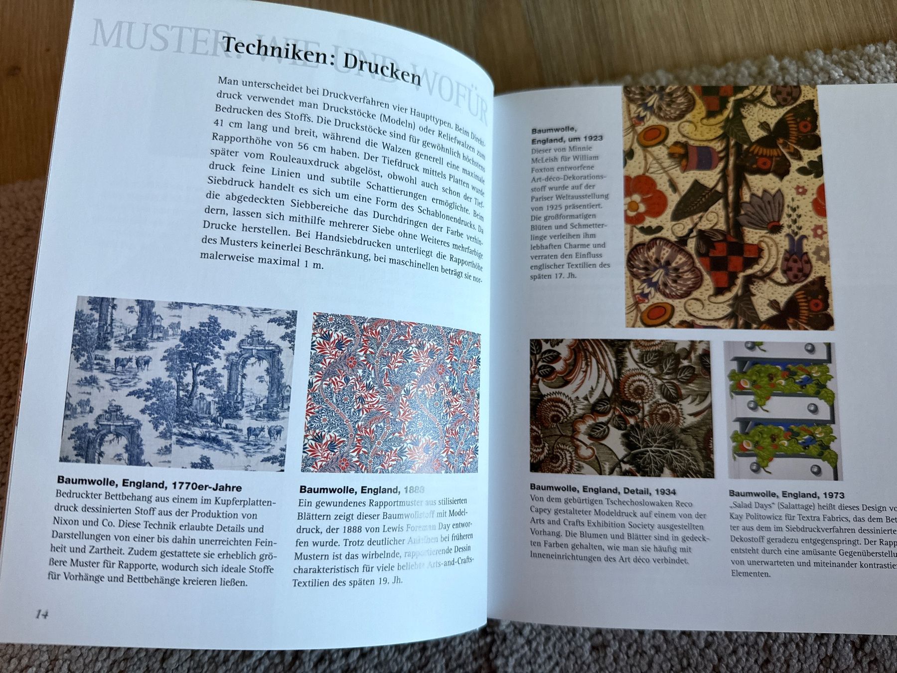 Libri: Buch Muster lesen (Stoff) – Nuovo e nell'imballaggio originale da Andelfingen venduto da Judy0007 4