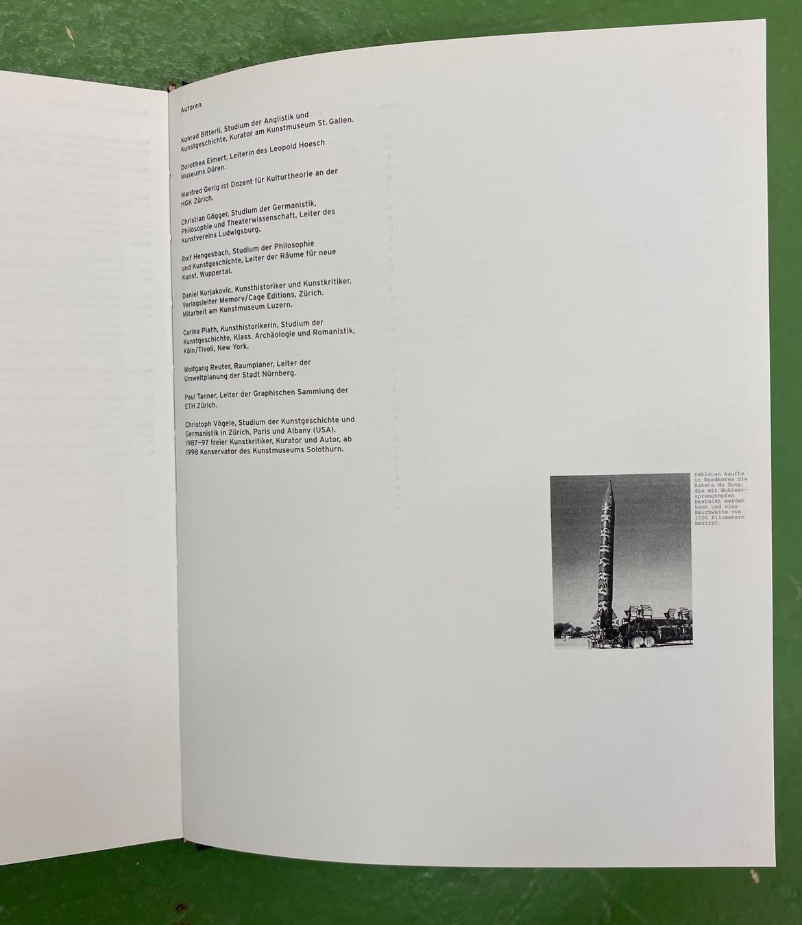 Libri: Alex Hanimann: Atom in Pakistan – Usato da Basel venduto da Ostschweiz06 4
