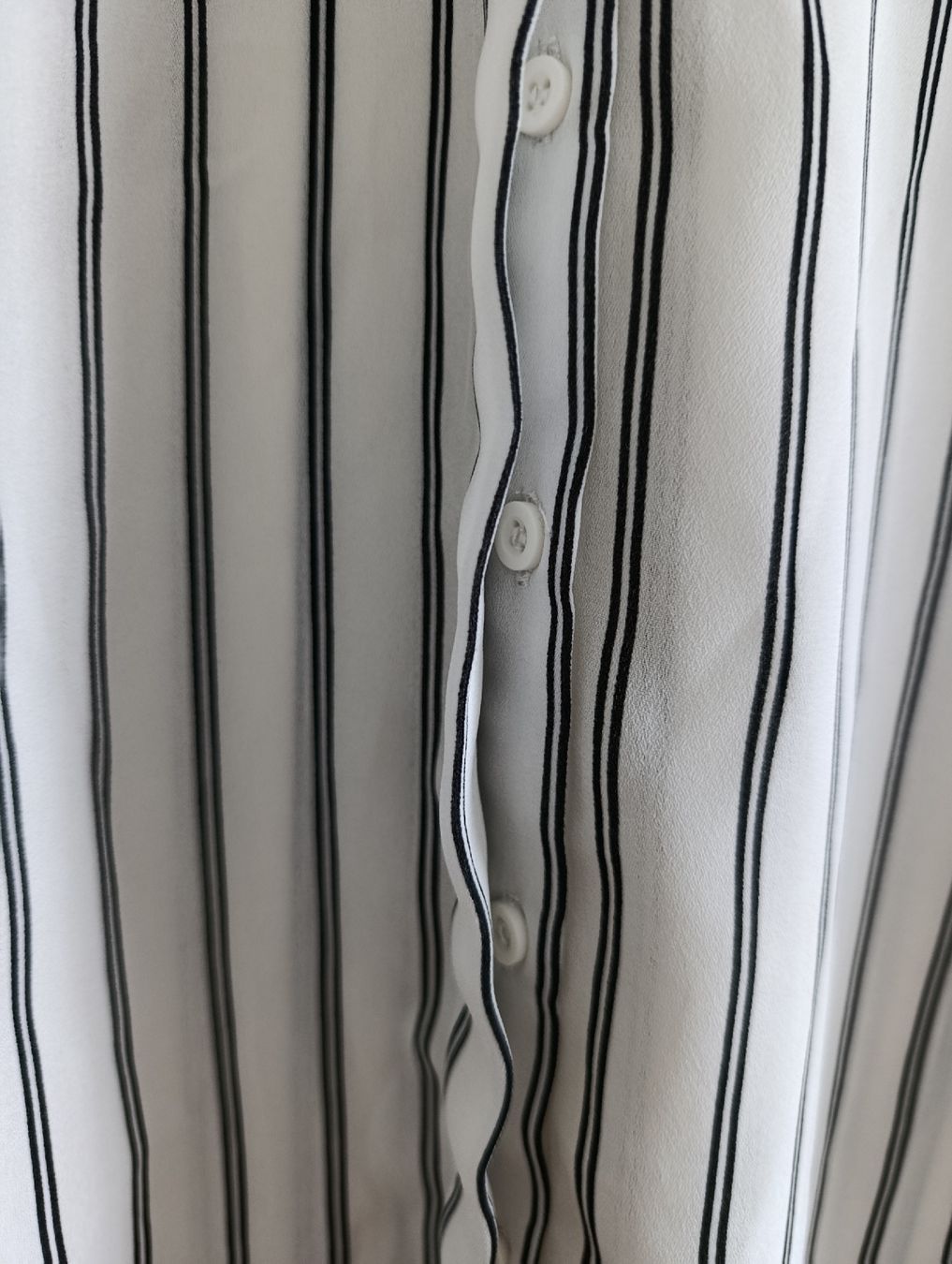 Camicette: Bluse Gr.S Chicorée weiss mit schwarzen Streifen – Usato da Bellach venduto da TORA4 3