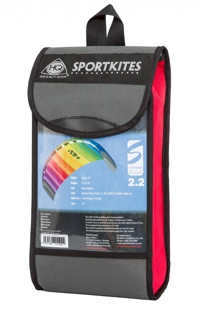Kite: Invento HQ Symphony Beach 3, 2.2 Rainbow – Neuf avec emballage d'origine à Bottighofen par zaap 1