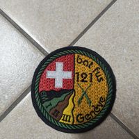badge bat fus 121 armée suisse 