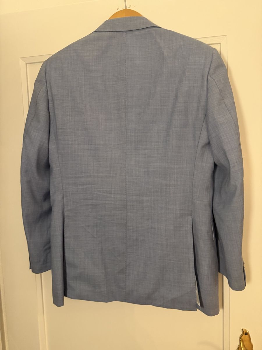Giacche: Blazer Wolle hellblau grösse 38 – Usato da Zürich venduto da Glamour2019 5