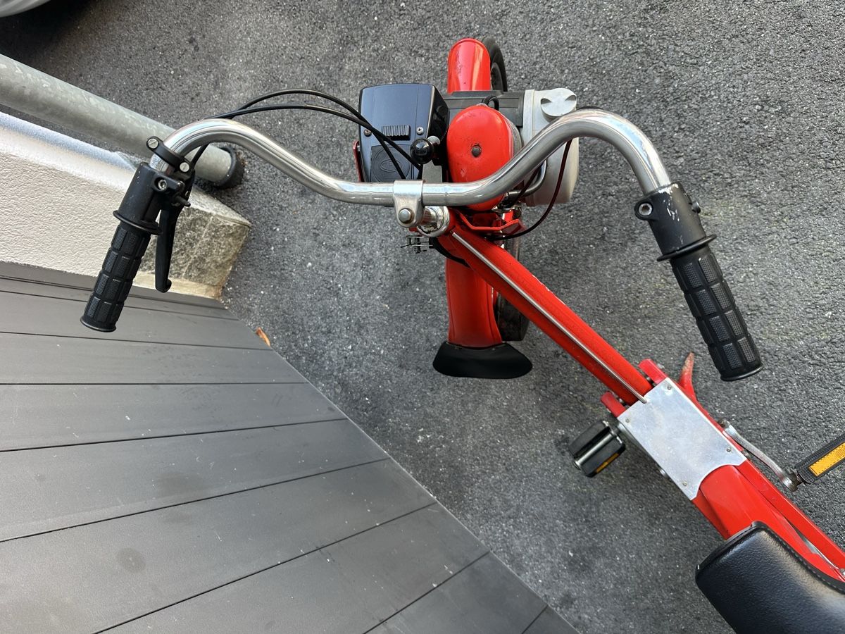 Solex Ciclomotori: Auktion Mofa VeloSolex Orange Original  – Usato da Quartino venduto da DiloUsato 4