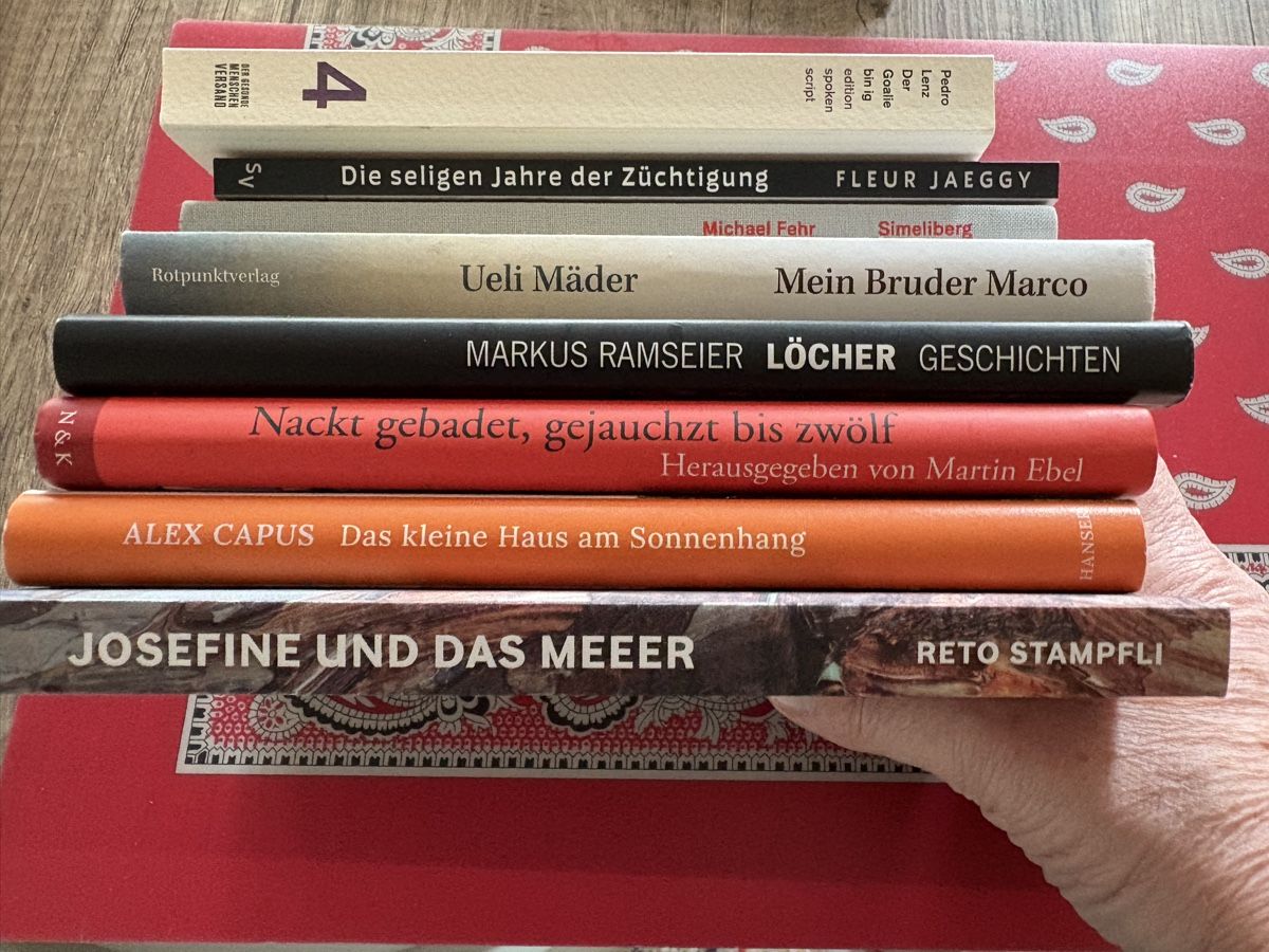 Bücher: 7 Bücher: Schweizer Autoren, Romane, Top Zustand! – Neu (gemäss Beschreibung) aus Schaffhausen von Reporter