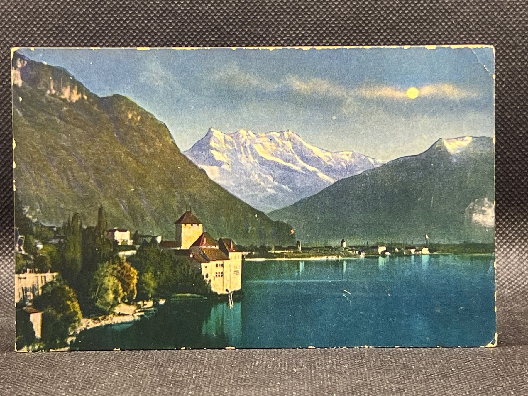 Cartoline postali: Château de Chillon et Dents du Midi – Usato da Widnau venduto da Brusi9