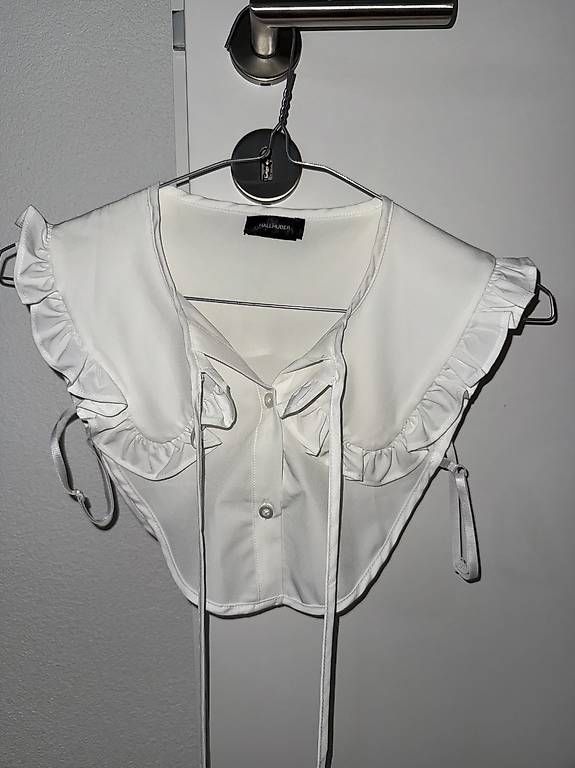 Tessuti: Kragen von Hallhuber, weiss, one size – Nuovo (secondo la descrizione) da Krauchthal venduto da Le_Sa