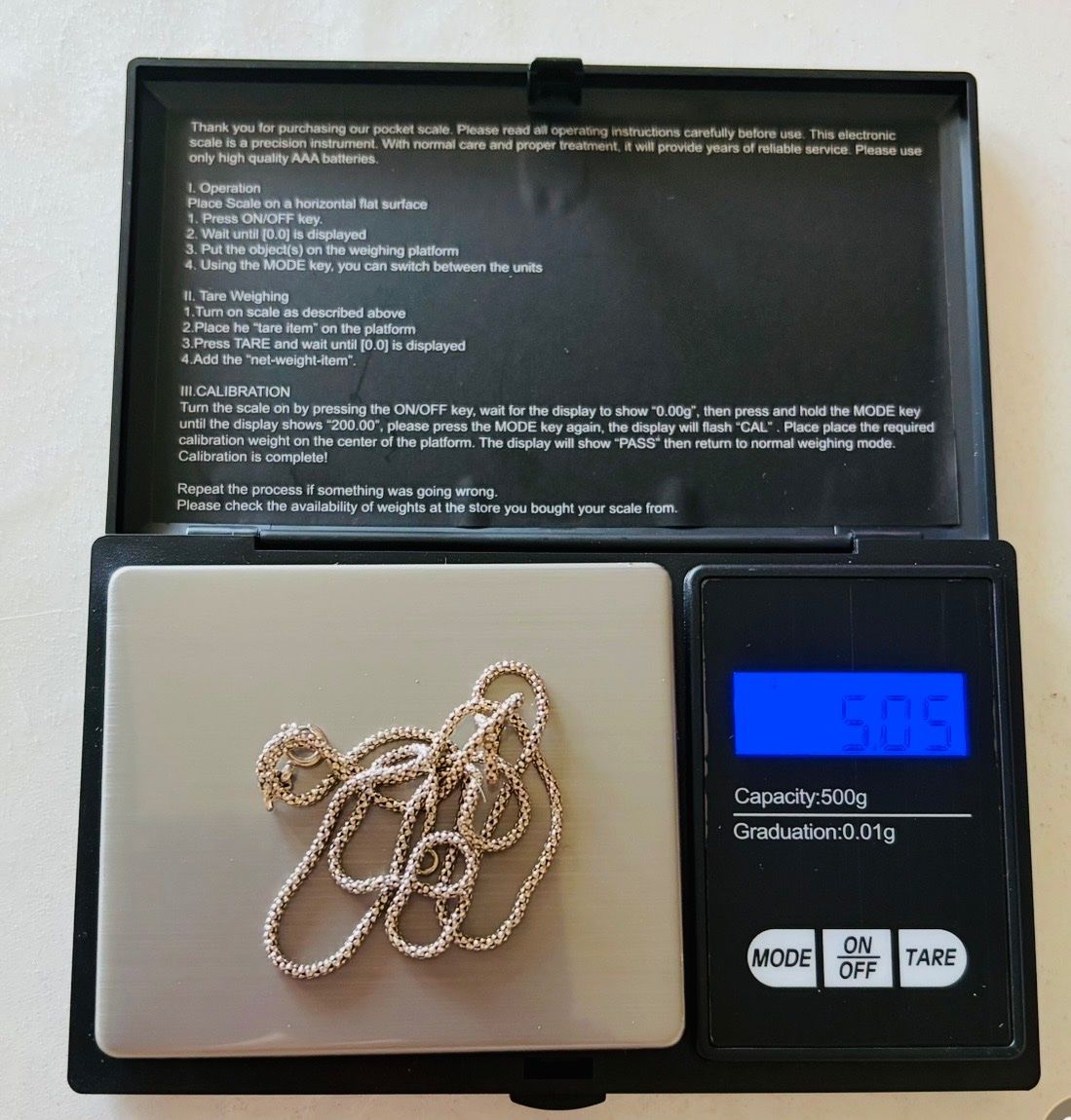 Ketten: 750er Gold Kette Collier – Gebraucht aus Etoy von Diadefin 3
