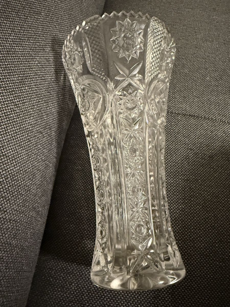 Vasen & Gefässe: Stabile Vase aus Bleikristall – Gebraucht aus Buchs SG von and_d8tp 3