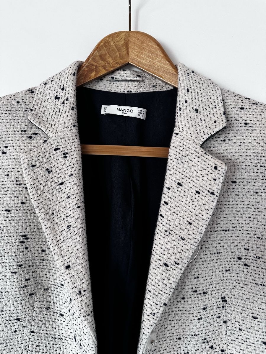 Mango Completi & Tailleur: Mango Blazer Gr. 34, Tweed-Optik – Usato da Bern venduto da WiederWert 1