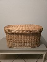 Grand panier ovale avec couvercle