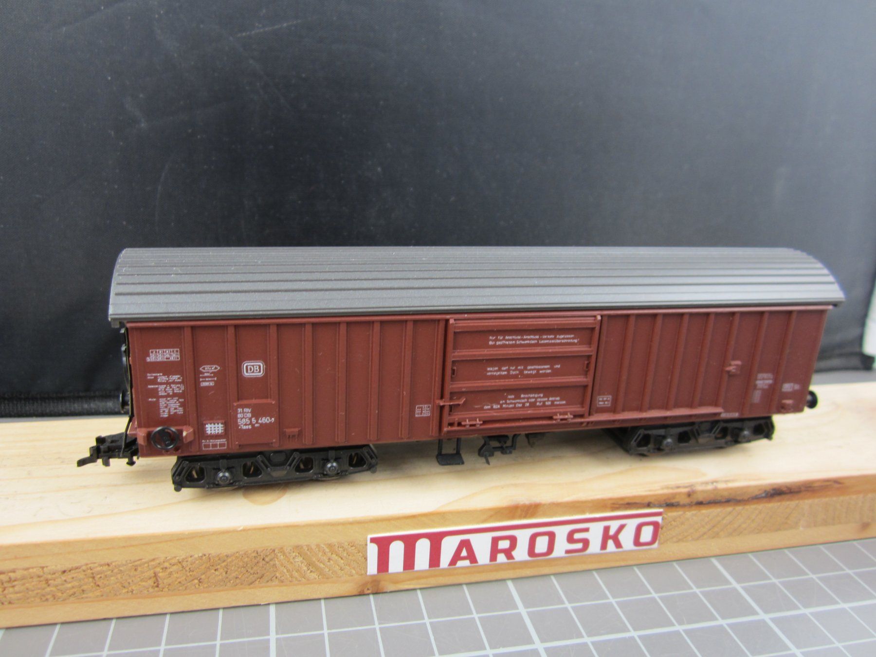 Roco Modelleisenbahnen: Roco DB Klappdachwagen, mit OVP, DC – Gebraucht aus Malters von Marosko 3