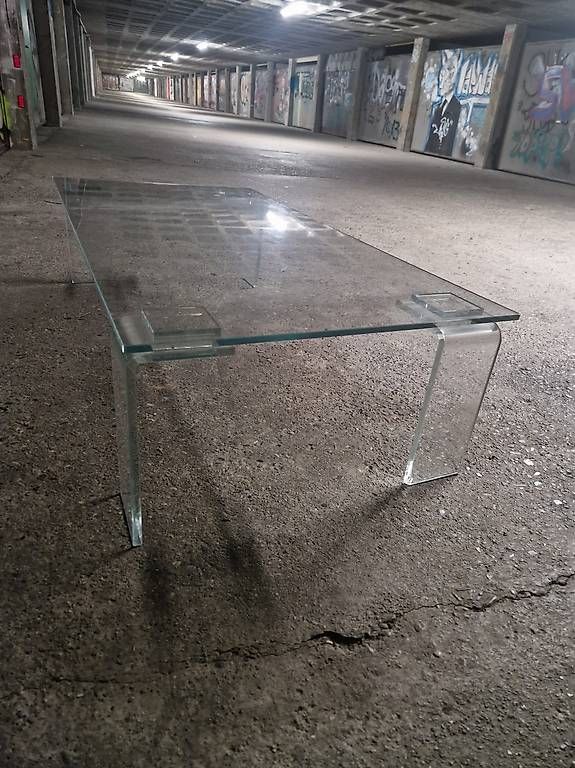 Tische: Table de salon en verre  – Gebraucht aus Avully von gud_mwy8 1