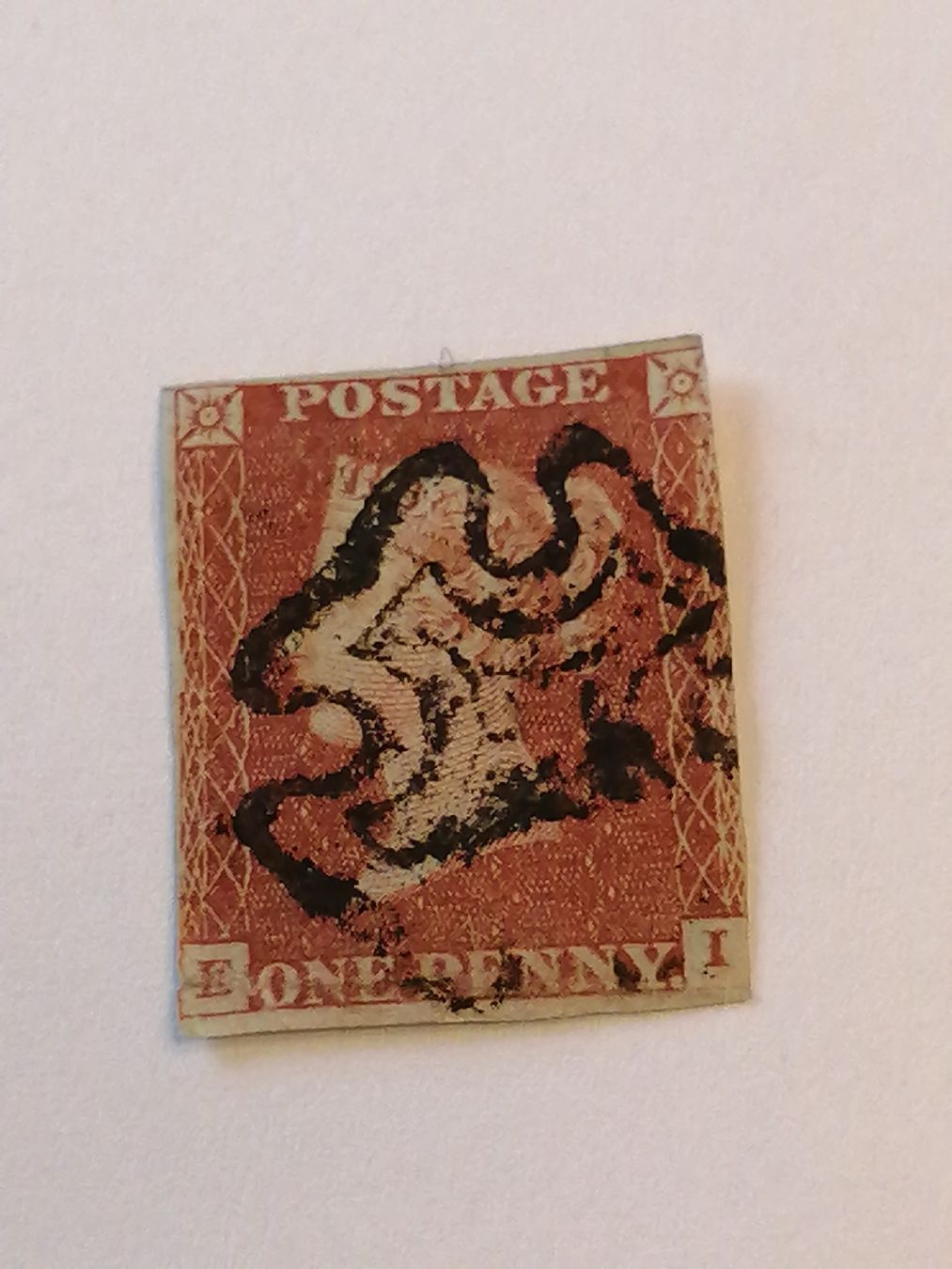 Tutti i francobolli: One Penny Red 1841,  – Usato da Happerswil venduto da tschergi