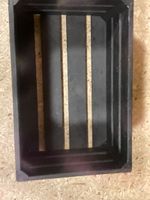 Holzkiste schwarz ca. 35x20x15 cm Holzlagerkiste