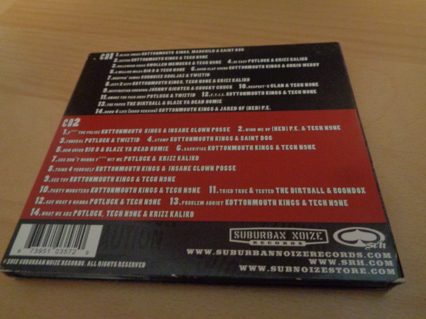 CD: Subnoize Souljaz - Underground Collabos CD – Usato da Olten venduto da Disc-Ausverkauf 1