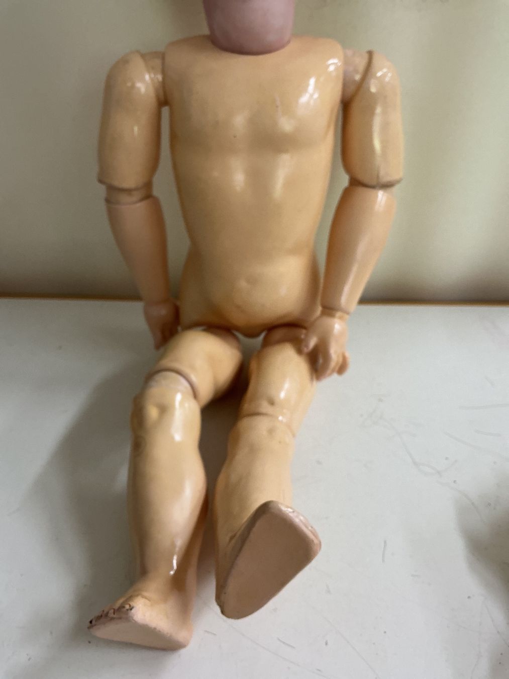 Bambole: Antike grosse Puppe A. 9. M., 390 – Usato da Bern venduto da vielerart 5