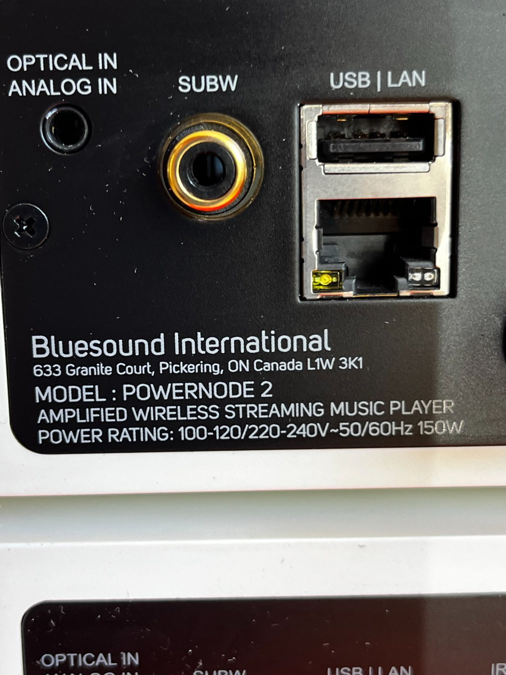 Bluesound Sistemi audio & multimediali: 2 x Bluesound International Powernode 2 – Usato da Zürich venduto da Allrounders 6