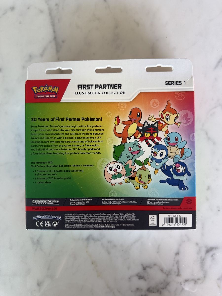 Pokémon Sammelbilder & Trading cards: Pokémon First Partner Collection Series 1 – Neu und originalverpackt aus Cademario von Yleeyle 1