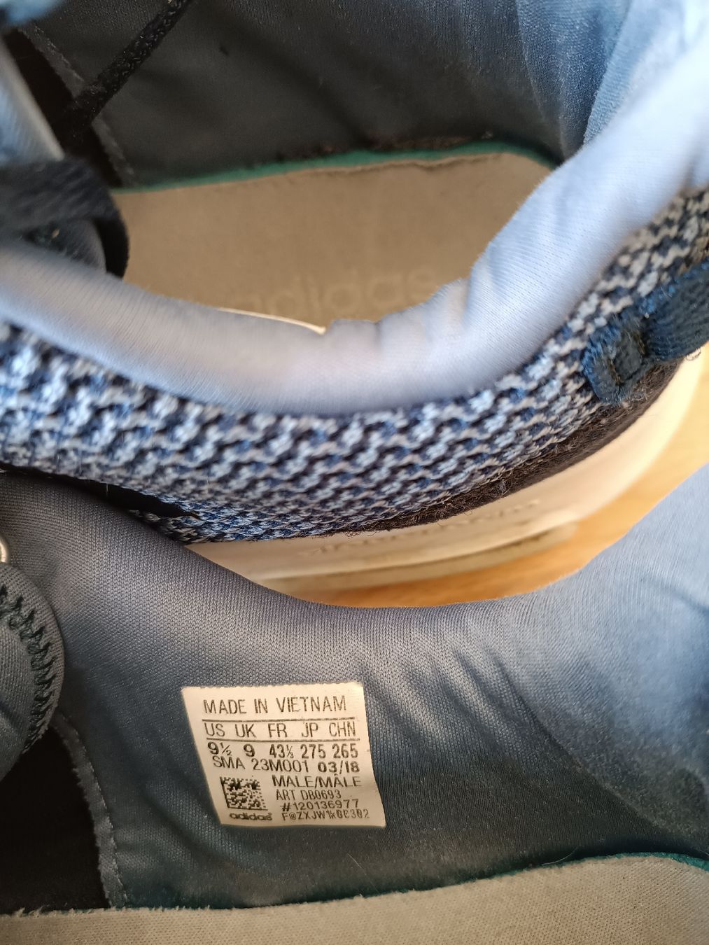 Adidas Scarpe da uomo: Adidas Sneaker Gr 43.5 – Usato da Binz venduto da julijuli 6