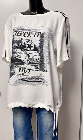 NEU 💜 Gr 46 MONARI Glitzer Shirt