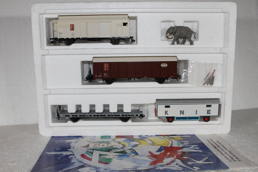 Märklin 4898 SBB Güterwagen Set Circus Knie (Gebraucht) in Triesen für ...