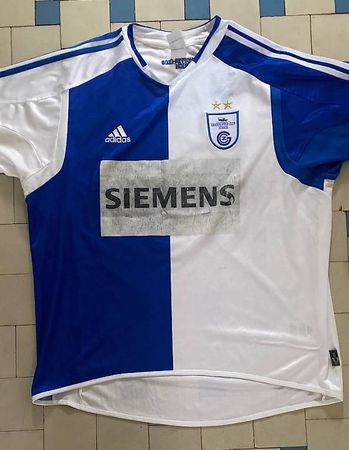 Grasshoppers Zürich Trikot Siemens Adidas Vintage XL