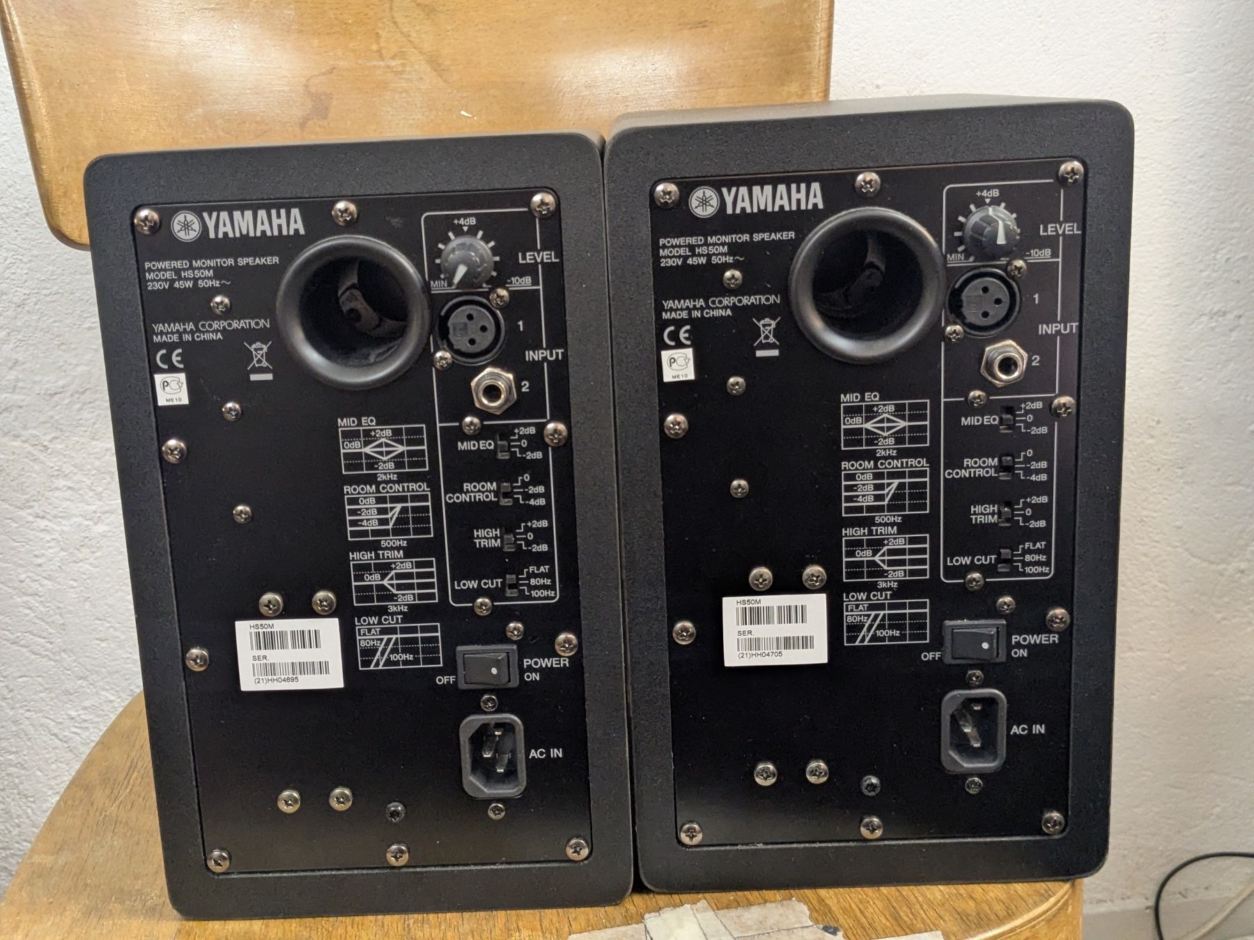 Yamaha Casse acustiche: Yamaha HS50M Studio Monitore (Paar) – Usato da Zürich venduto da t-o-b-i-a-s 1