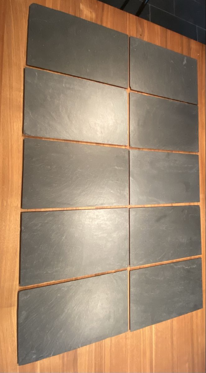 Tischset: Tischset „Schiefertafel“ – Gebraucht aus Hünibach von Chasseur74