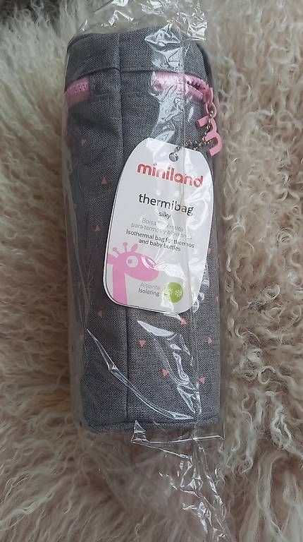 Borse da donna: Wärmetasche rosa/grau 500ml – Usato da Allschwil venduto da Camy061 1