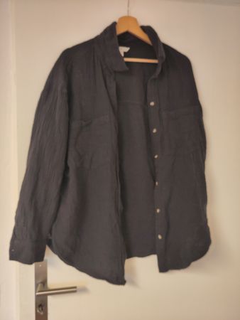 H&M Hemd Damen schwarz Grösse L guter Zustand