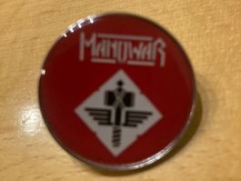 Manowar Pin Anstecker Punk Metal Rock Band