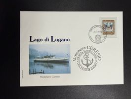 Schweizer Schiffspost Lago di Lugano MN Ceresio 1999