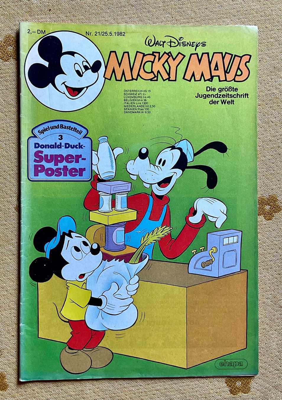 Fumetti: Micky Maus Heft Nr 21 von 1982 – Usato da Endingen venduto da nathan05