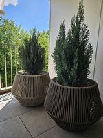 2 KETTAL Pflanzgefässe ZigZag-Medium
