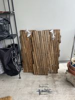 Spalier dunkelbraun gebraucht in einem guten Zustand 