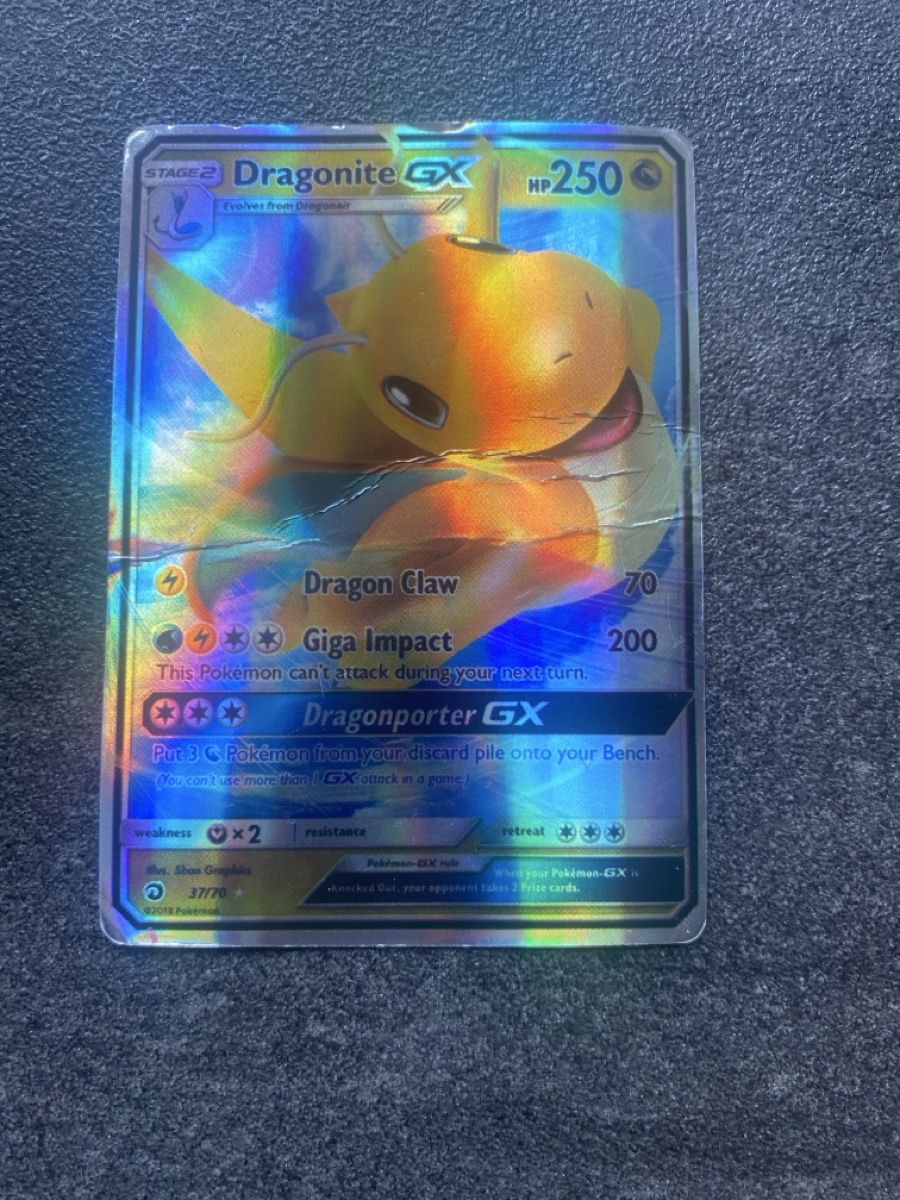 Pokémon Sammelbilder & Trading cards: Dragonite GX – Gebraucht aus Tägerig von oiluig83